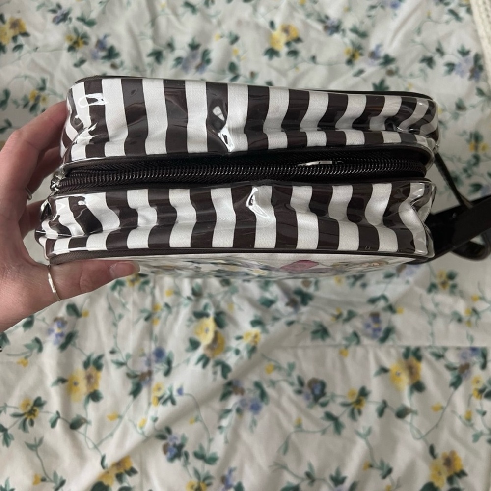 Henri Bendel Black and White Cosmetic Bag - Picture 7 of 11